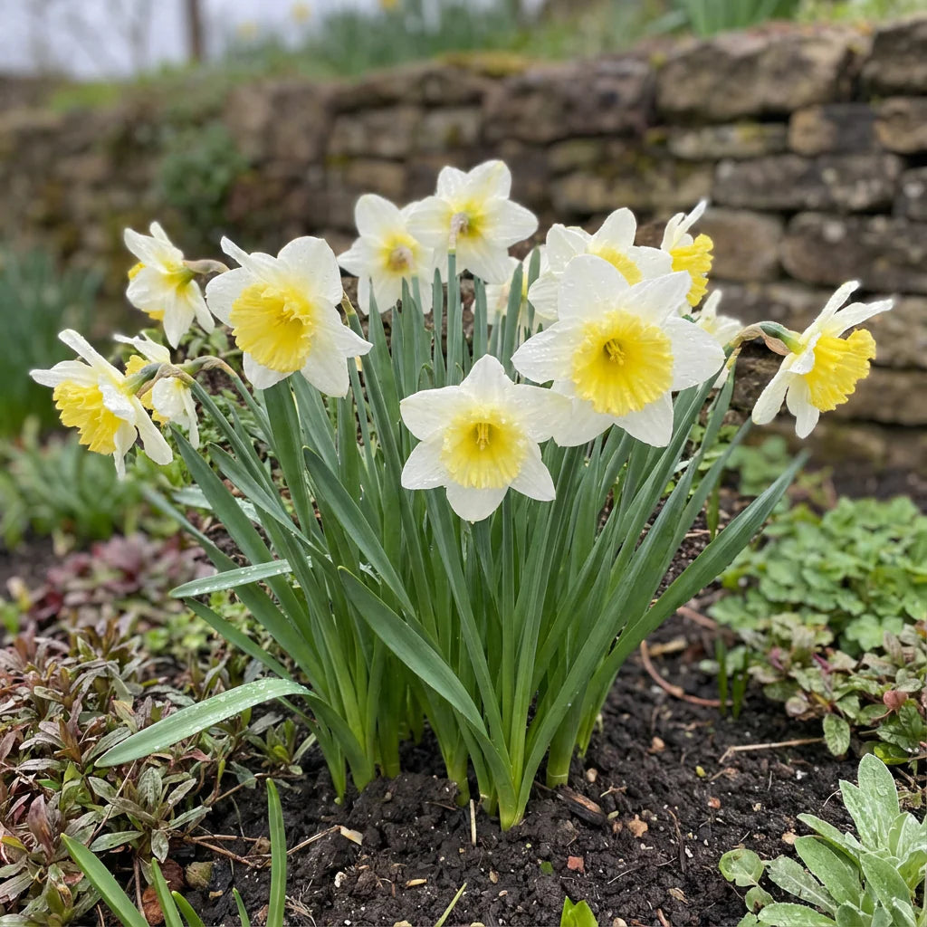 Weiß Narzisse Blumensamen Blumensamen zur Aussaat kompakt Wuchs Traditionssorte & ohne Gentechnik Samen Hausgarten