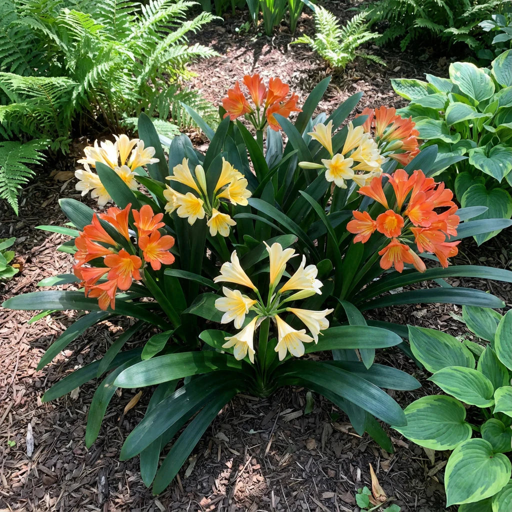 Lilie Clivia Blumensamen zur Aussaat – Halbschatten verträglich – Traditionssorte & ohne Gentechnik Samen Hausgarten