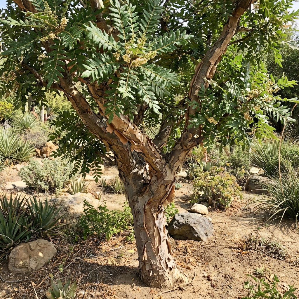 frankincense tree boswellia variety für home garden and botanical growing
