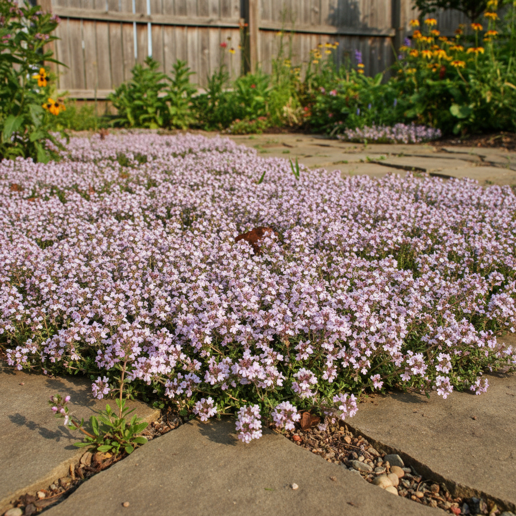 Creeping Thyme Blumensamen Mischung zur Aussaat – Traditionssorte & ohne Gentechnik Garten Samen