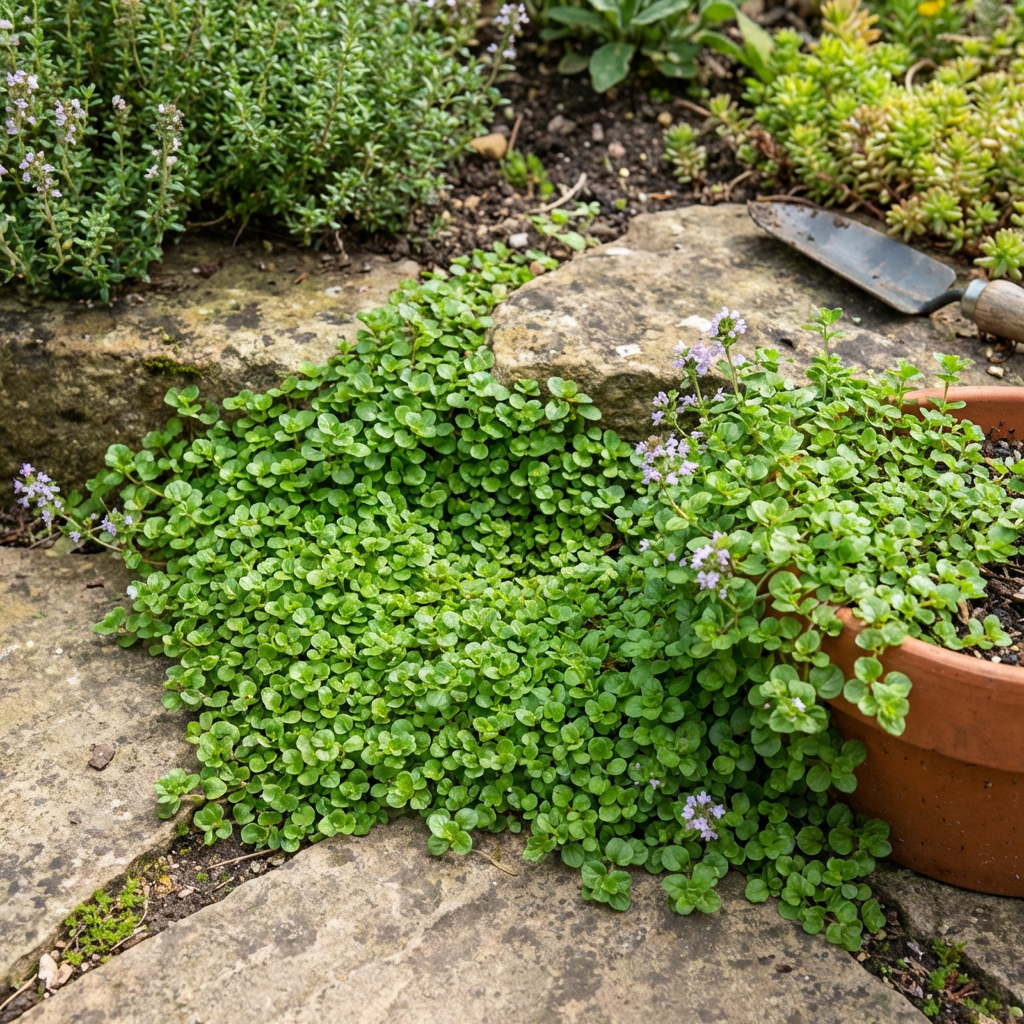 corsican mini mint für containers ground cover gardens and compact Kräuterpflanze growing