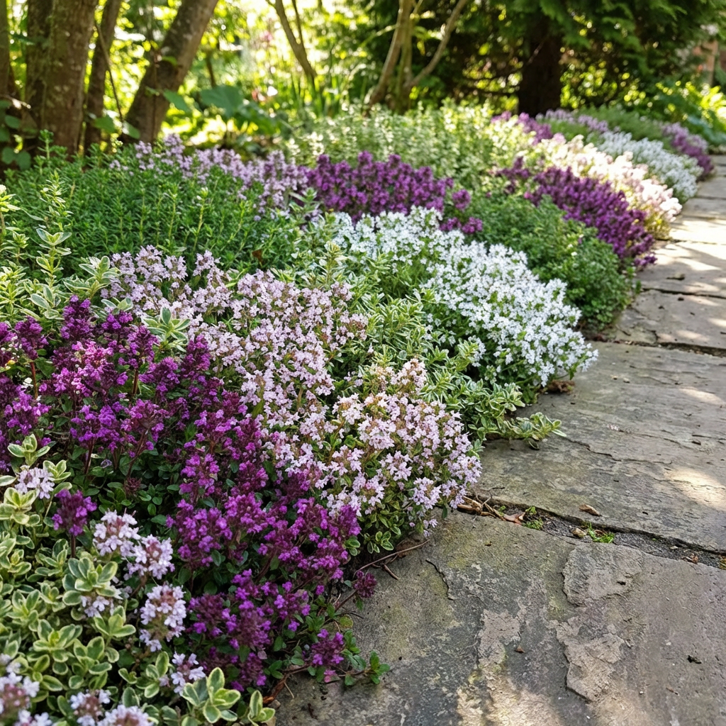 Kriechender Thymian Samen Mischung – Bodendeckende Pflanze für den Garten