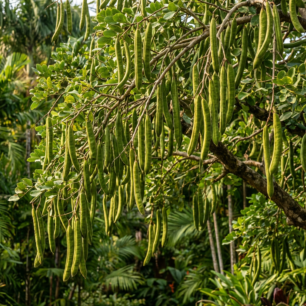 Eiscremebohnen Samen (Inga edulis) – Tropische Fruchtpflanze für den Garten