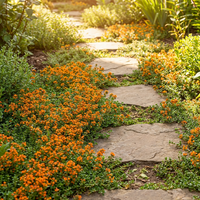 Orange Creeping Thyme Herb Seeds – Heirloom Garden Variety for Low-Growing Ground Cover