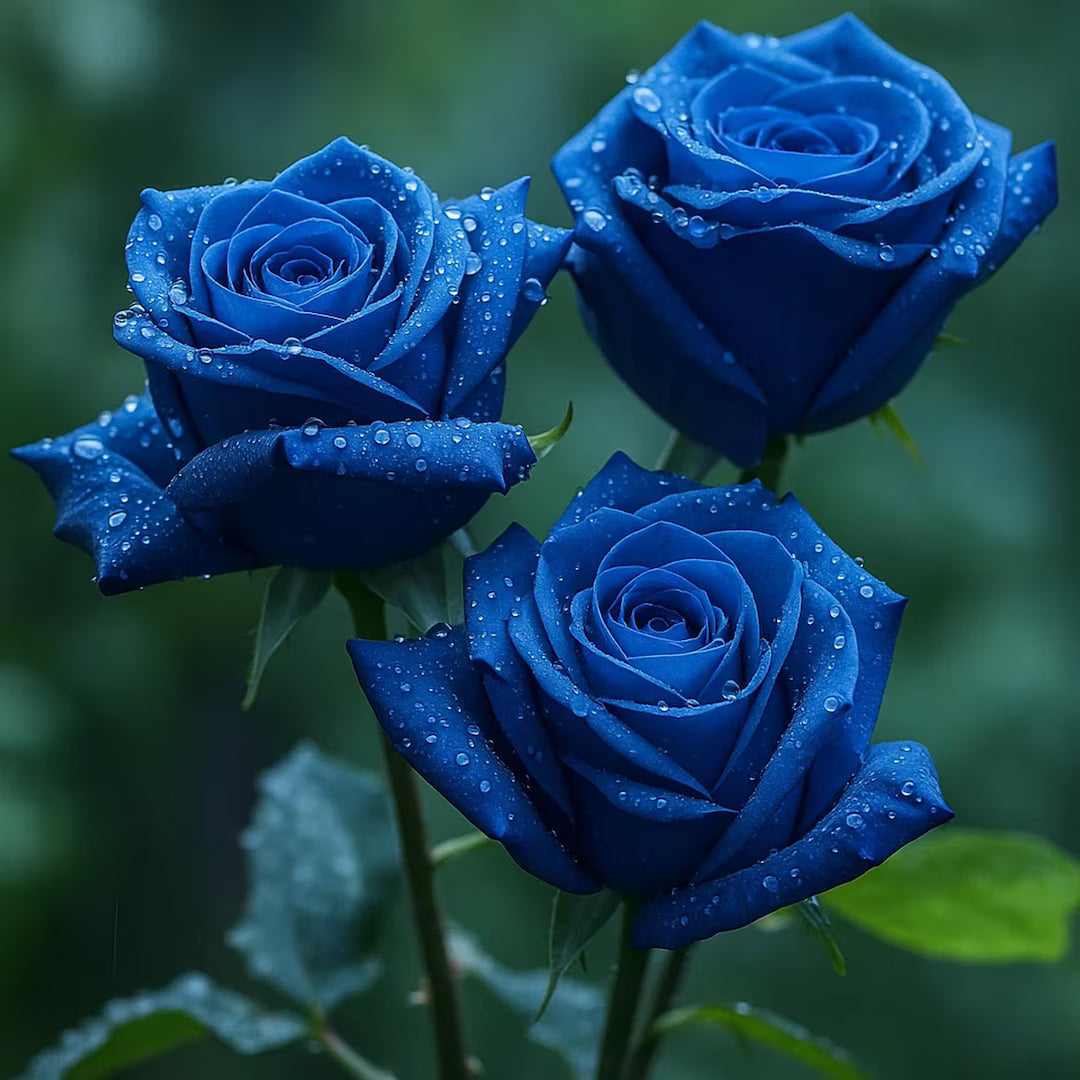 dunkel Blau MulColor Rose Blumensamen zur Aussaat robust Sorte Traditionssorte & ohne Gentechnik Samen Hausgarten