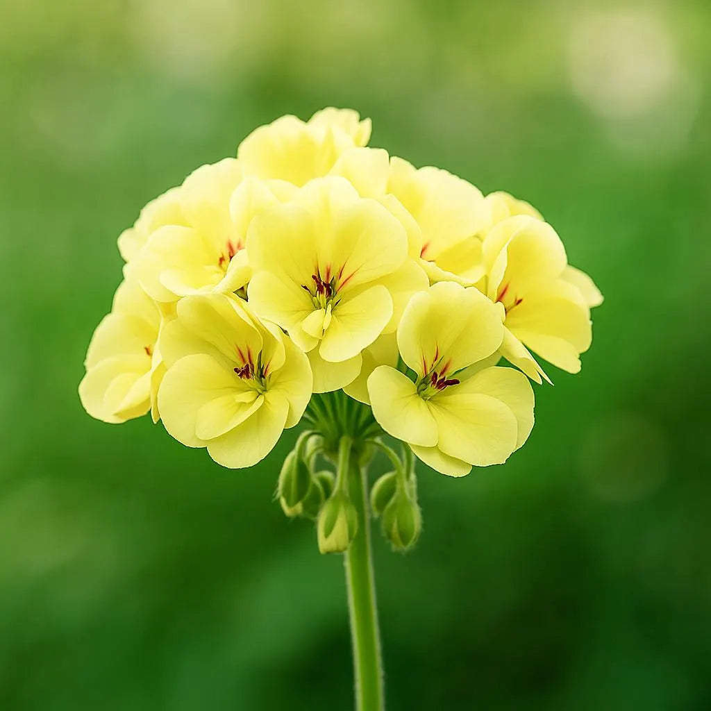 Gelb Geranie Blumensamen zur Aussaat – Schnitt Blume beliebt – Traditionssorte & ohne Gentechnik Samen Hausgarten