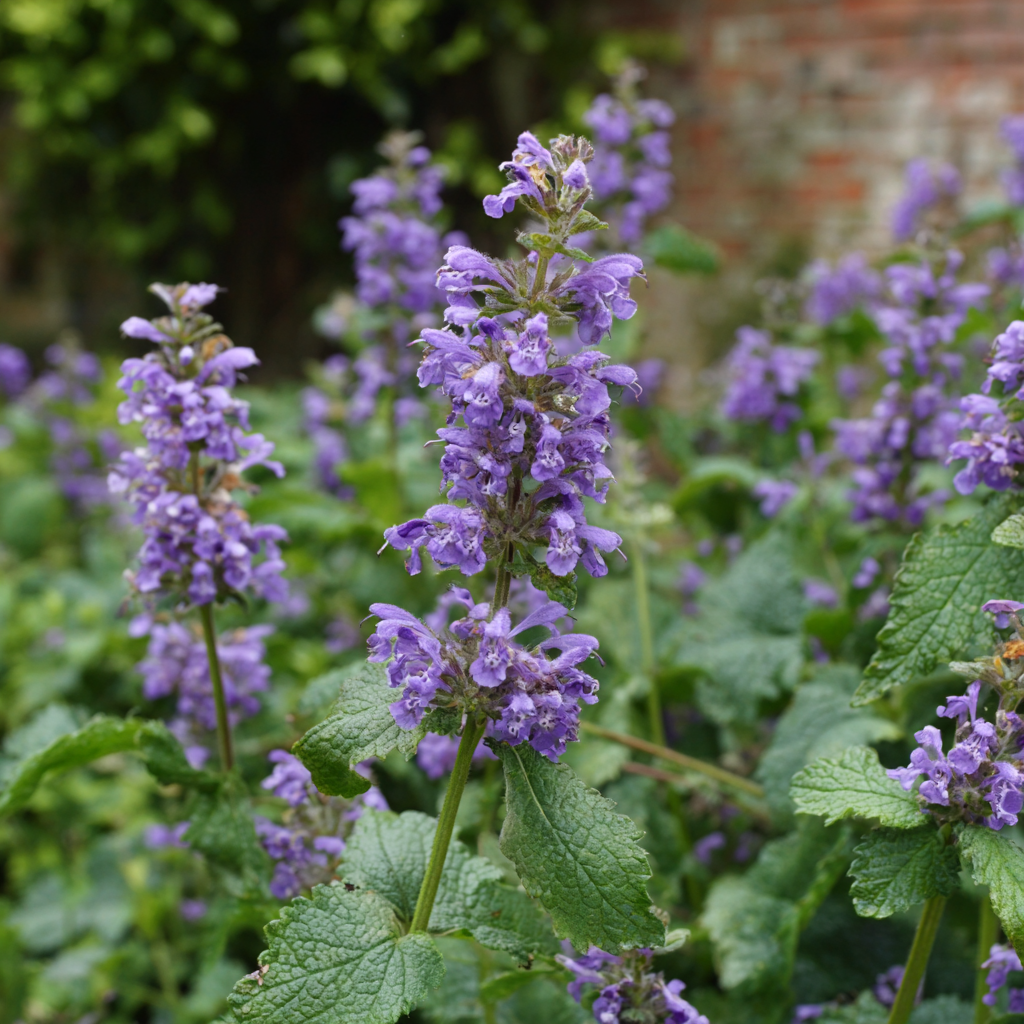 Traditionssorte Nepeta Blumensamen zur Aussaat duftend Blüten Traditionssorte & ohne Gentechnik Samen Hausgarten