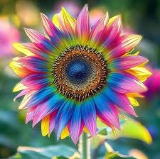 Rainbow Sonnenblume Samen zur Aussaat verschönert Garten