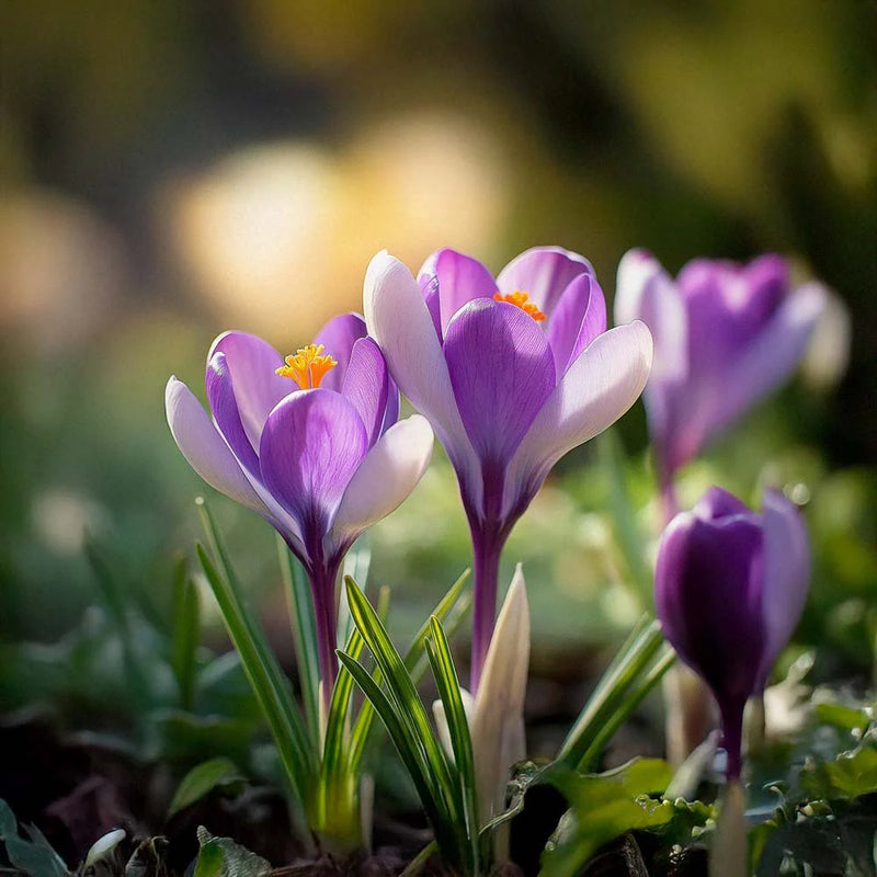 tief Lila Crocus Blumensamen zur Aussaat Anzucht Traditionssorte & ohne Gentechnik Samen Hausgarten