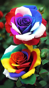 Non-gmo multi-color rose samen for home gardening