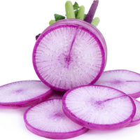 Non gmo lila radish samen für gardeners