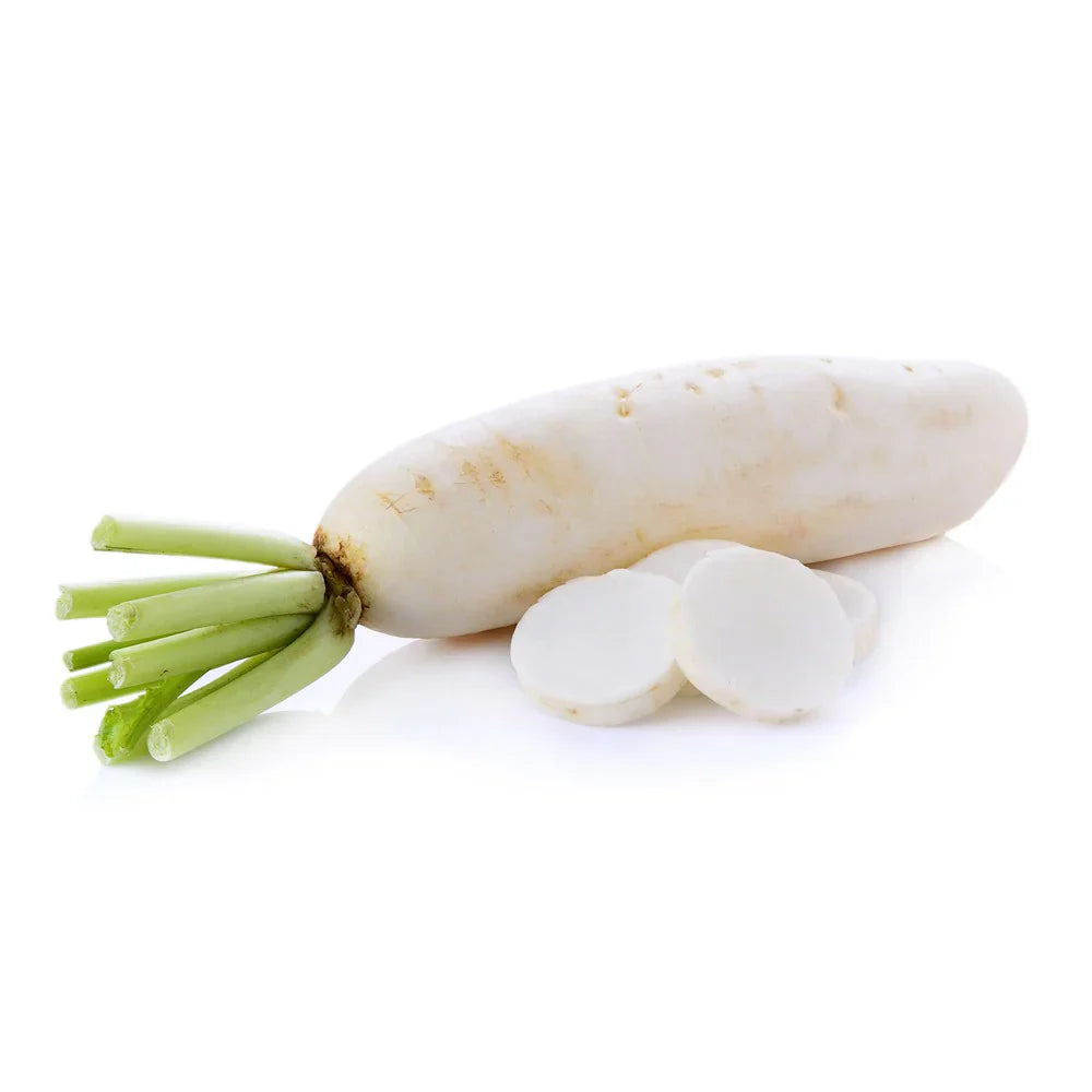 Non gmo weiße radish samen für aussaat