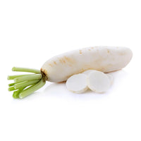 Non gmo weiße radish samen für aussaat