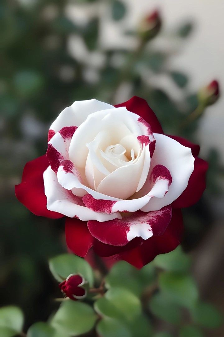 Perennial rot & weiß rose pflanzen for borders and containers