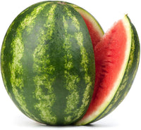 Ripe riesige watermelons ready to harvest
