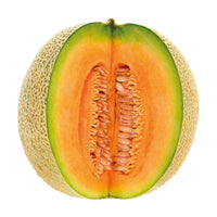 Süße melon pflanzen wachsend in a warm garten