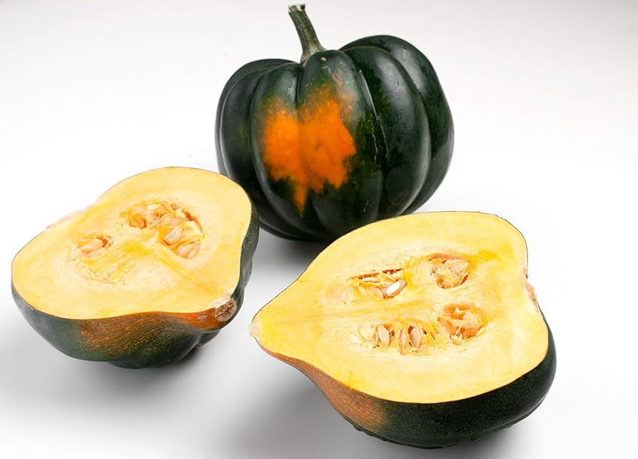 Table king acorn squash pflanzen wachsend in garten