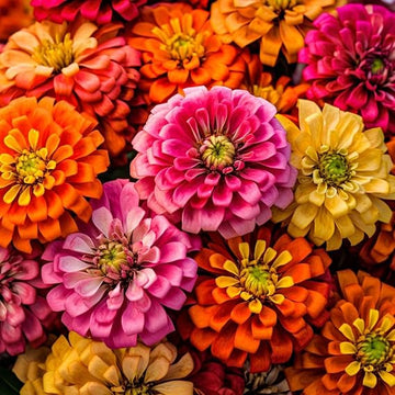 Zinnia blume samen for colorful garten displays